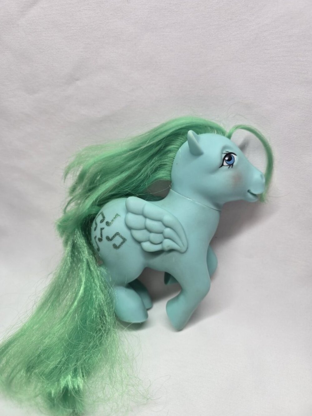 Vintage G1 My Little Pony Melody Medley Pegasus Hasbro Hong Kong 1980s MLP
